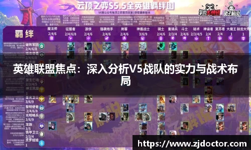 英雄联盟焦点：深入分析V5战队的实力与战术布局