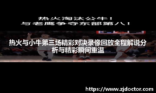 热火与小牛第三场精彩对决录像回放全程解说分析与精彩瞬间重温